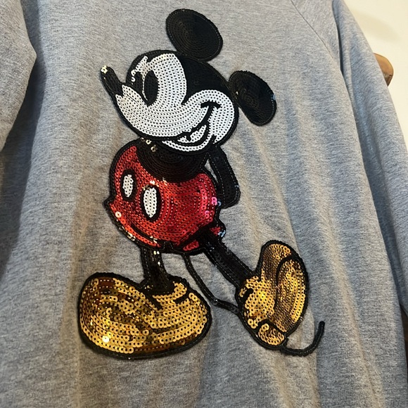 Sequins Mickey Long Sleeve - Picture 7 of 8